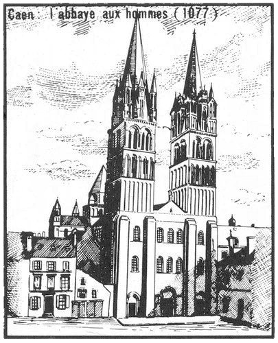 L'abbaye aux hommes à Caen